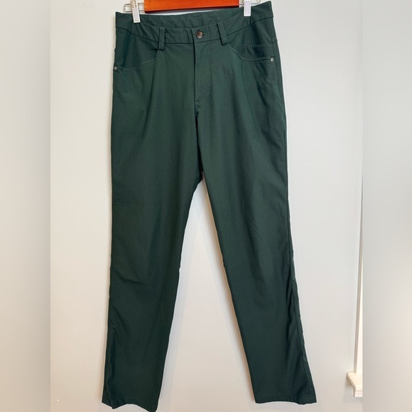 Lululemon ABC Pants Forest Green Size 30 - Picture 1 of 7